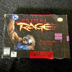 Primal Rage Super Nintendo